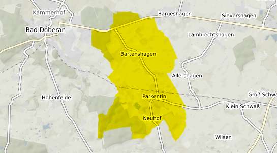 Immobilienpreisekarte Bartenshagen Parkentin Parkentin